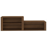 Scarpiera Rovere Marrone 150x35x45 cm in Legno truciolato