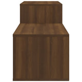 Scarpiera Rovere Marrone 150x35x45 cm in Legno truciolato