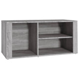 Scarpiera Grigio Sonoma 100x35x45 cm in Legno truciolato