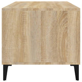 Tavolino da Salotto Rovere Sonoma 90x49x45 cm Legno truciolato