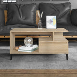 Tavolino da Salotto Rovere Sonoma 90x49x45 cm Legno truciolato