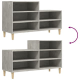 Scarpiera Grigio Cemento 102x36x60 cm in Legno truciolato