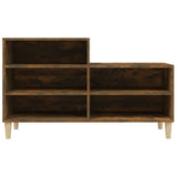 Scarpiera Rovere Fumo 102x36x60 cm in Legno truciolato