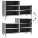 Scarpiera Grigio Sonoma 102x36x60 cm in Legno truciolato