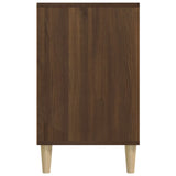Scarpiera Rovere Marrone 102x36x60 cm in Legno truciolato