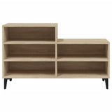 Scarpiera Rovere Sonoma 102x36x60 cm in Legno truciolato