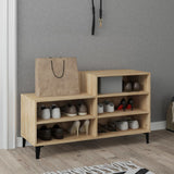 Scarpiera Rovere Sonoma 102x36x60 cm in Legno truciolato