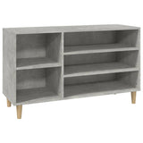 Scarpiera Grigio Cemento 102x36x60 cm in Legno truciolato