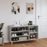 Scarpiera Grigio Cemento 102x36x60 cm in Legno truciolato