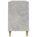 Scarpiera Grigio Cemento 102x36x60 cm in Legno truciolato