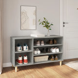 Scarpiera Grigio Cemento 102x36x60 cm in Legno truciolato
