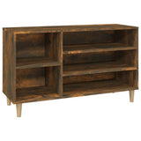 Scarpiera Rovere Fumo 102x36x60 cm in Legno truciolato