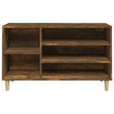 Scarpiera Rovere Fumo 102x36x60 cm in Legno truciolato