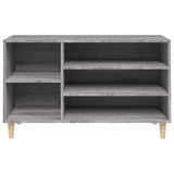 Scarpiera Grigio Sonoma 102x36x60 cm in Legno truciolato