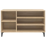 Scarpiera Rovere Sonoma 102x36x60 cm in Legno truciolato