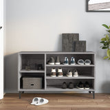 Scarpiera Grigio Sonoma 102x36x60 cm in Legno truciolato