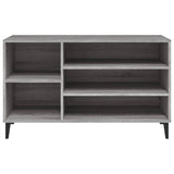 Scarpiera Grigio Sonoma 102x36x60 cm in Legno truciolato