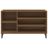 Scarpiera Rovere Marrone 102x36x60 cm in Legno truciolato