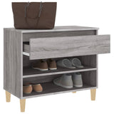 Scarpiera Grigio Sonoma 70x36x60 cm in Legno truciolato