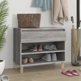 Scarpiera Grigio Sonoma 70x36x60 cm in Legno truciolato