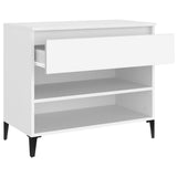 Scarpiera Bianca 70x36x60 cm in Legno truciolato