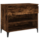 Scarpiera Rovere Fumo 70x36x60 cm in Legno truciolato