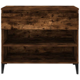 Scarpiera Rovere Fumo 70x36x60 cm in Legno truciolato