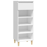 Scarpiera Bianca 40x36x105 cm in Legno truciolato