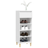 Scarpiera Bianca 40x36x105 cm in Legno truciolato