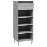 Scarpiera Grigio Sonoma 40x36x105 cm in Legno truciolato