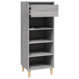Scarpiera Grigio Sonoma 40x36x105 cm in Legno truciolato