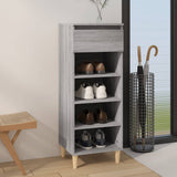 Scarpiera Grigio Sonoma 40x36x105 cm in Legno truciolato