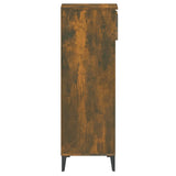 Scarpiera Rovere Fumo 40x36x105 cm in Legno truciolato