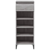 Scarpiera Grigio Sonoma 40x36x105 cm in Legno truciolato