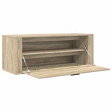 Scarpiera a Muro Rovere Sonoma 100x35x38cm in Legno truciolato