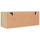 Scarpiera a Muro Rovere Sonoma 100x35x38cm in Legno truciolato