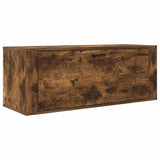 Scarpiera a Muro rovere fumo 100x35x38cm in Legno truciolato
