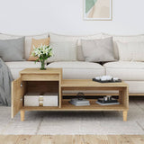 Tavolino da Salotto Rovere Sonoma 100x50x45cm Legno truciolato