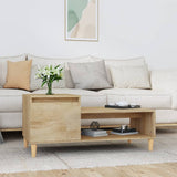 Tavolino da Salotto Rovere Sonoma 100x50x45cm Legno truciolato