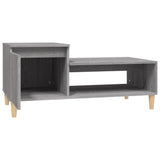 Tavolino da Salotto grigio sonoma 100x50x45cm Legno truciolato