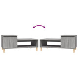 Tavolino da Salotto grigio sonoma 100x50x45cm Legno truciolato