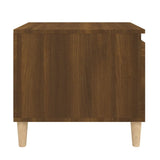 Tavolino da Salotto Rovere Marrone100x50x45cm Legno truciolato