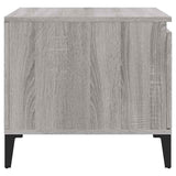 Tavolino da Salotto grigio sonoma 100x50x45cm Legno truciolato