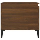 Tavolino da Salotto Rovere Marrone100x50x45cm Legno truciolato