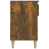 Scarpiera Rovere Fumo 102x36x60 cm in Legno truciolato
