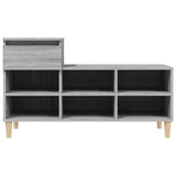 Scarpiera Grigio Sonoma 102x36x60 cm in Legno truciolato