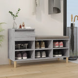 Scarpiera Grigio Sonoma 102x36x60 cm in Legno truciolato