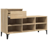 Scarpiera Rovere Sonoma 102x36x60 cm in Legno truciolato