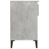 Scarpiera Grigio Cemento 102x36x60 cm in Legno truciolato