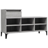 Scarpiera Grigio Sonoma 102x36x60 cm in Legno truciolato